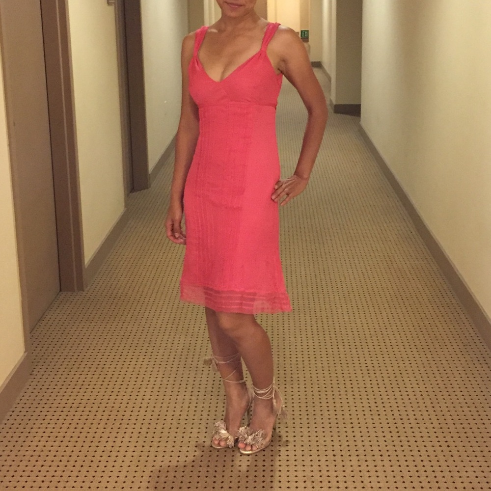 Pink ted baker dress